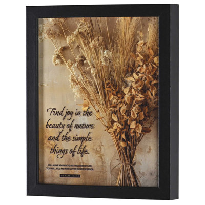 Art encadré «Find Joy In The Beauty»
