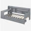 Canapé-lit en bois avec 3 tiroirs, ports USB et bureau-989383141-989383140