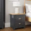 Loretta 45cm W Particle Board / Chipboard Bedside Table-121417467