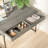 Alaina Stainless Steel Writing Desk-2133408004