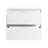 24" Bathroom Wall Cabinet, 2-Soft Close Drawer, Float Mounting Design, Glossy White,(KD-Packing)