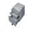 Faux Concrete & Silver File Cabinet For Industrial Office Storage-132089452