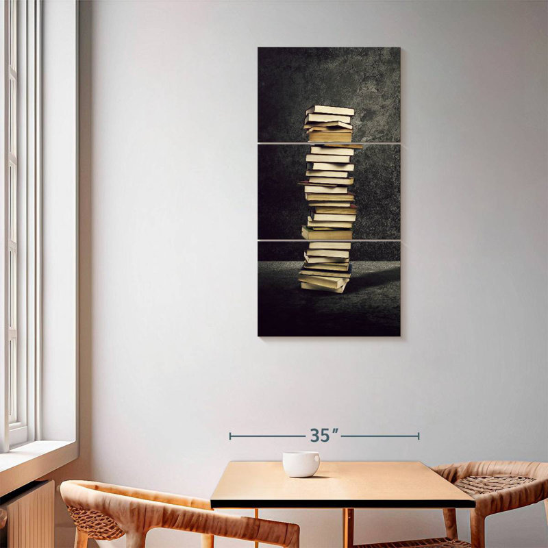 Book Tower, 62" H x 30" W
