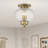 Shielo Glass Semi Flush Mount-22508914-22508919