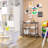 3-Tier NSF Utility Cart with Shelf Liners-110336917