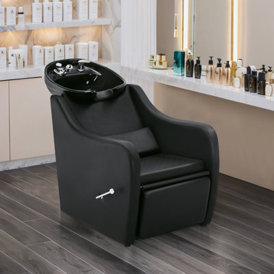 Chaise de lavabo à cuve en shampooing Shampoo Barber