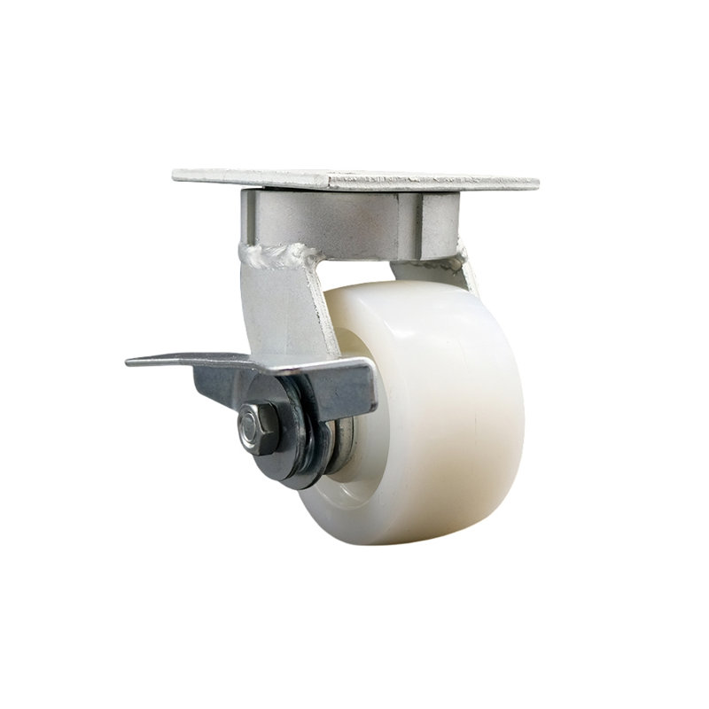 Kingpinless Nylon Swivel Caster