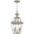2 Light Outdoor Chain Lantern Pendant with Clear Glass Shade-101231117