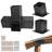 4x4 Inch Pergola Bracket Kit Inner 3.5x3.5 4-Way Slanted Brackets DIY Post-116729371