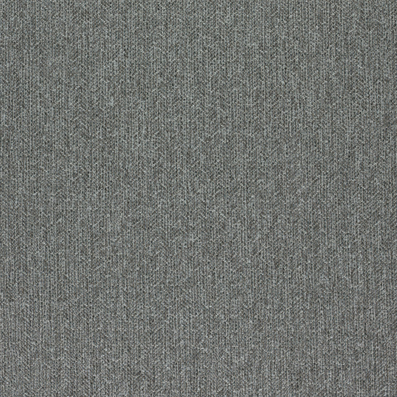 Square Ottoman, Dark Gray Polypropylene/Olefin