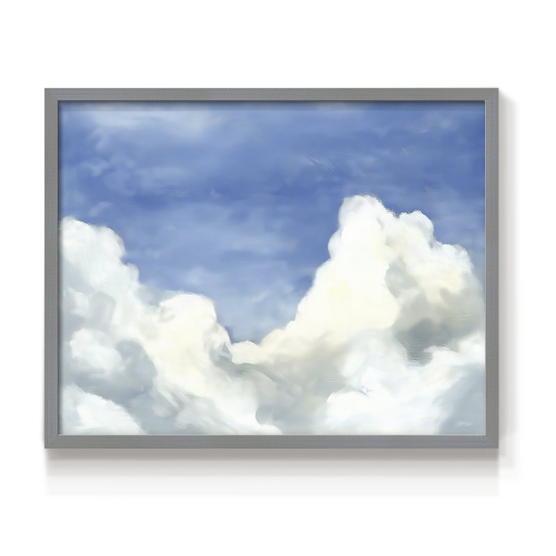 «Landscape Series-I», reproduction encadrée, H 8 po x l 10 po, Gris