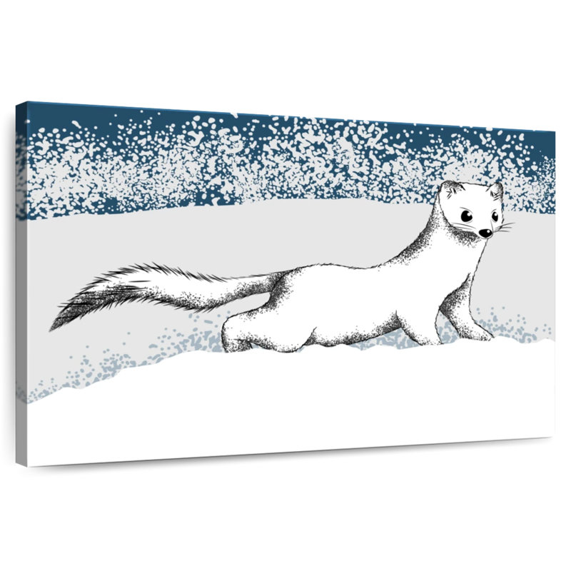 Crowle Hermine en hiver