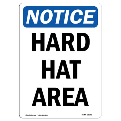 Hard Hat Area Sign