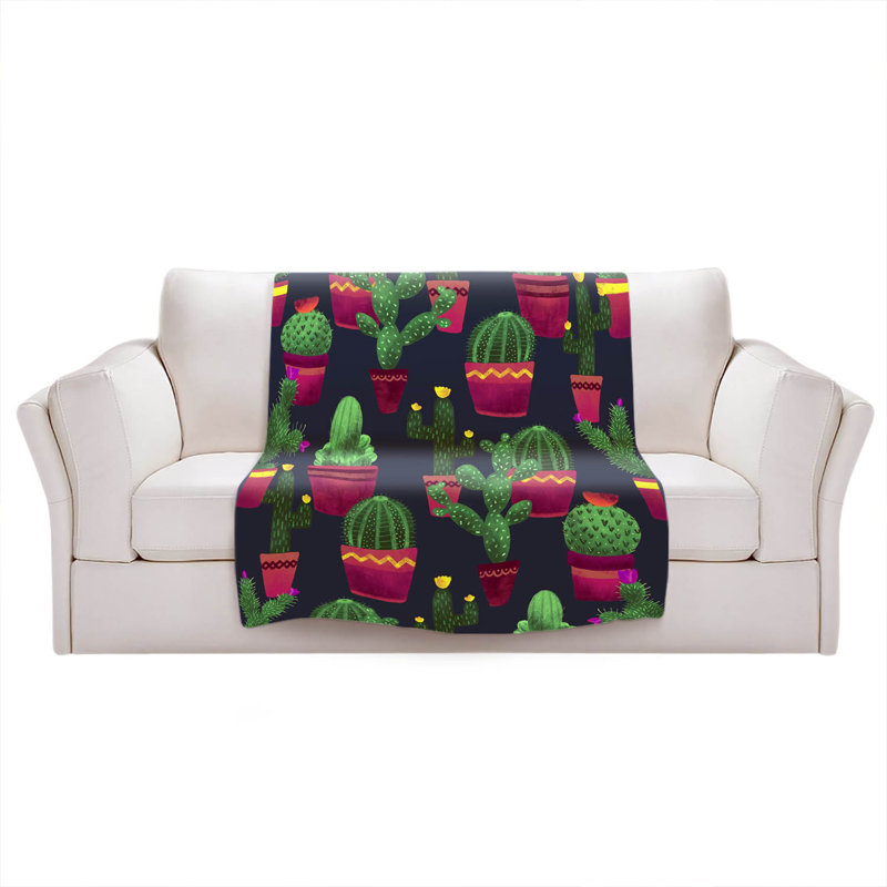 Couverture Cacti, 68 po x 80 po
