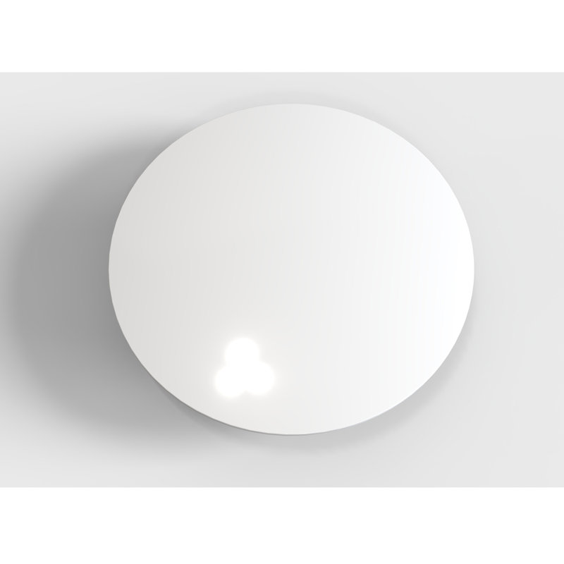 Drain de baignoire escamotable, corps en laiton avec revêtement de surface solide, blanc mat, 1 pièce