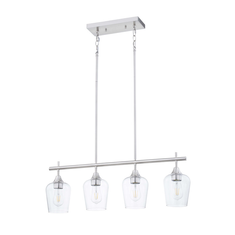 Meredith Linear, Brushed Nickel