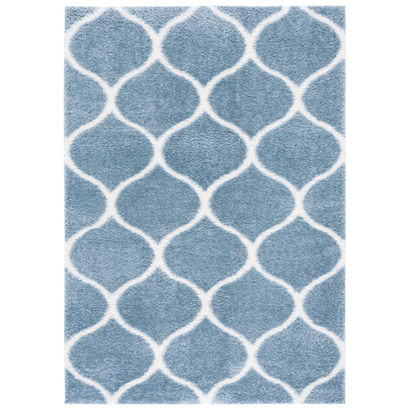Jailen Tahoe Shag Performance Geometric Rug, Rectangle 6'7" x 8'7"