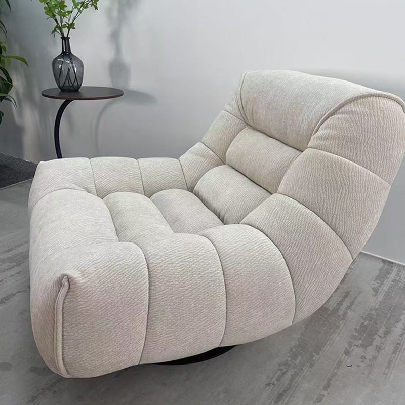 Luxury solid wood frame chair, Off-White