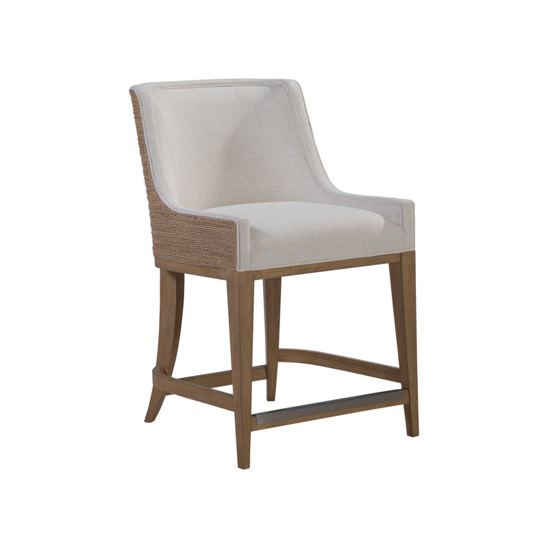 Simpatico Woven Back Stool,  Counter Stool (24.5" Seat Height)