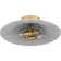 Indigo 2-Light Light Gold Flush Mount