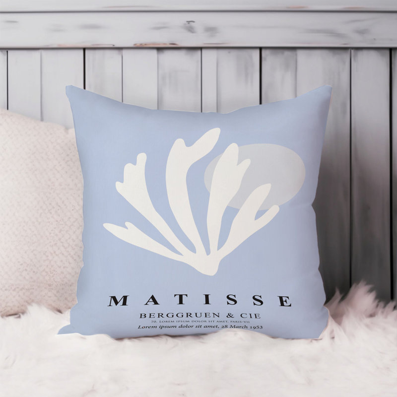 Botanical Matisse Shell Soft Blue Botanicals Bohemian