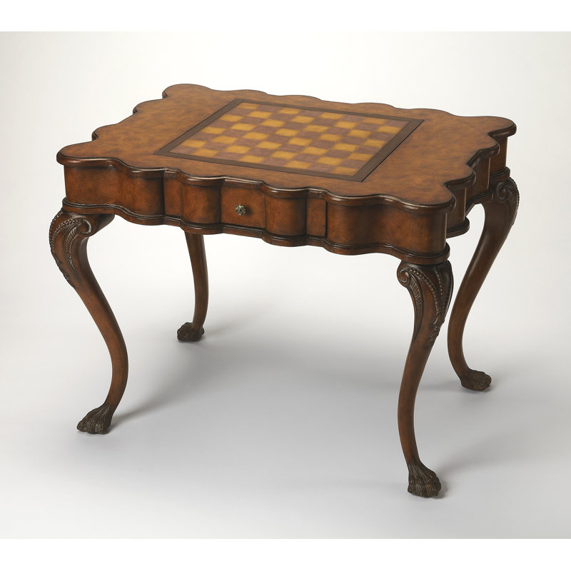Arlisha Chess & Backgammon Game Table