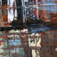 "busy street" , reproduction d’art sur toile tendue-20158898-72655166-72655171