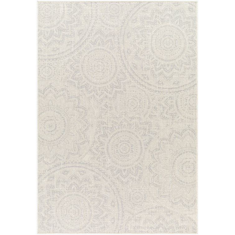 Bien-Aime Light/Beige/Light Gray Outdoor Area Rug