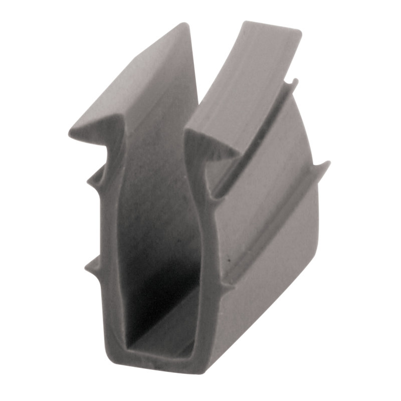 Prime-Line Glazing Channel, Gray, 8.8", 8.75"