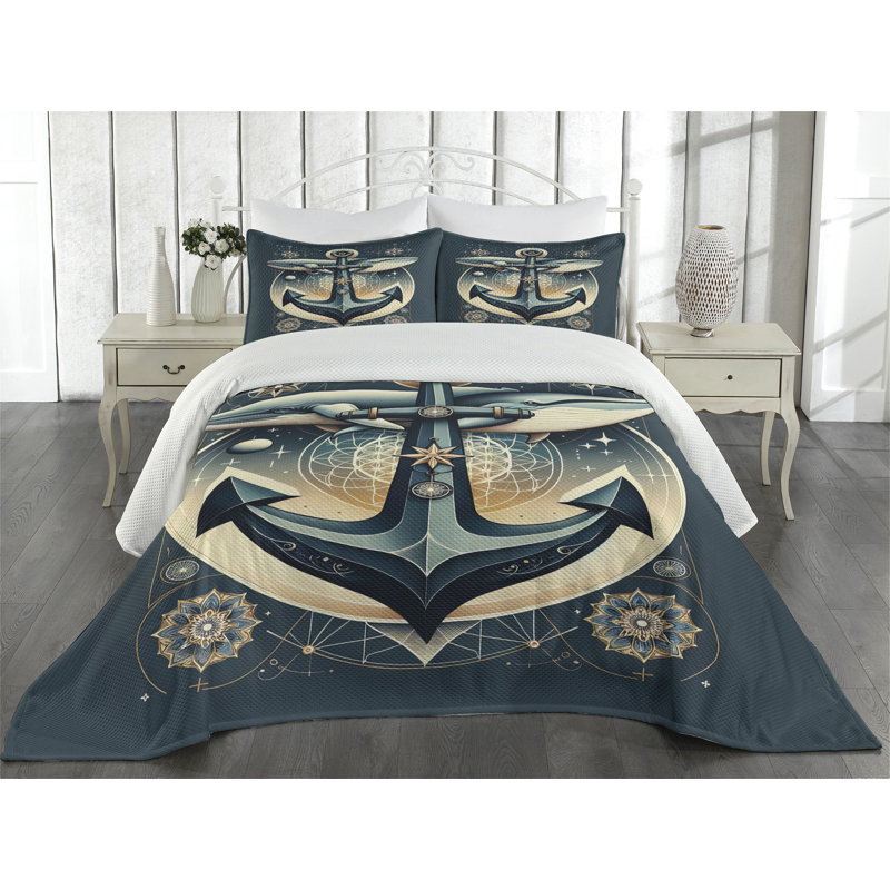 Polyester Coverlet, King Coverlet + 2 Standard Shams