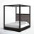 Eloise Upholstered Canopy Bed-876453698-840635616