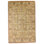 Hand Knotted Wool Area Rug in Red And Gold