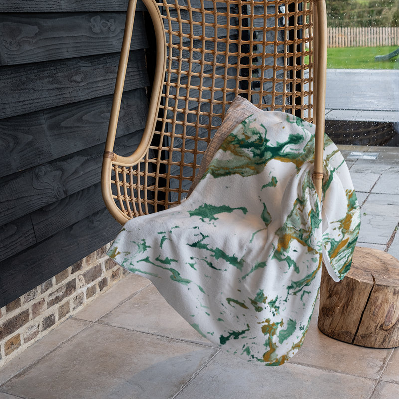 Raglin Quilted Throw Blanket