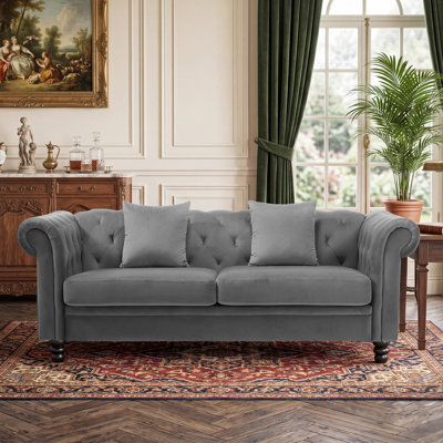 Canapé de 83,1 po de largeur standard en tissu d'ameublement Ariyelle