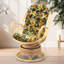 Fauteuil d'appoint pivotant en rotin Melbourne-526825019-526825017