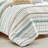 Mayumi Polyester Baffle Box Stitch Striped Comforter-1499985046