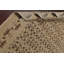 Tapis de couloir unique en laine noué à la main beige / brun 7 pi 11 po x 19 pi 1 po Niyema des années 1960