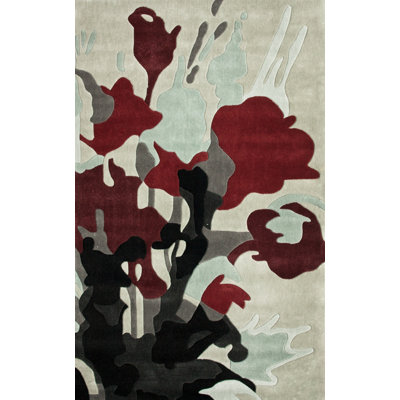 Tapis bleu Mikel Contempo