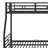 Auren Twin over Full Size Metal Bunk Bed with Trundle and Storage Staircase-1683880749