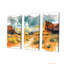 Marthella - Ensemble d'art mural Canyon-107192058-107192056