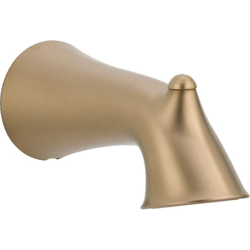 Garniture de bec de baignoire murale Lahara, Bronze-Champagne lustré