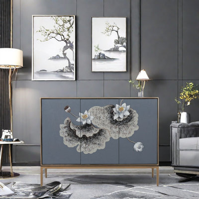 Armoire décorative légère et luxueuse