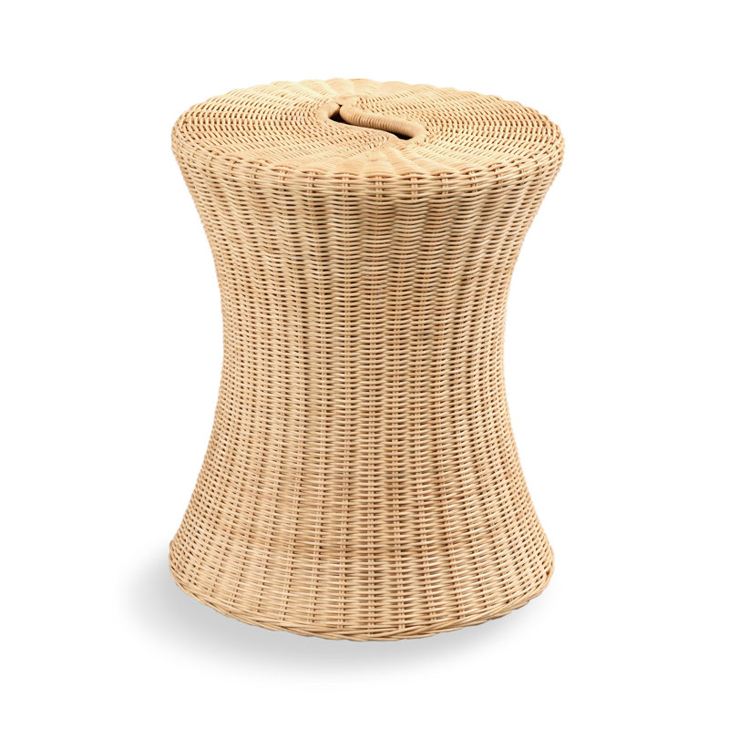 End Table, Natural Woven