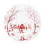 Country Estate Winter Frolic Dessert/Salad Plate