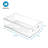 iDesign Linus BPA-Free Plastic Stackable Deep Organizer Bin with Handles - 14.6" x 8" x 4", Clear