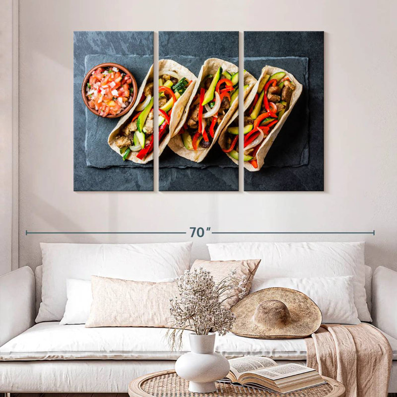 Yarlin Tacos De Cerdo, H 32 po x l 50 po