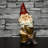 Howardwick Gnome At Tree Stump Fairy Garden