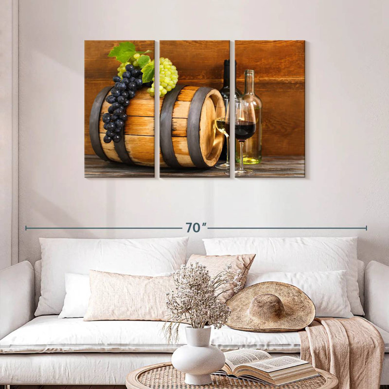 Yarlin Wine Country Produce, 28" H x 45" W