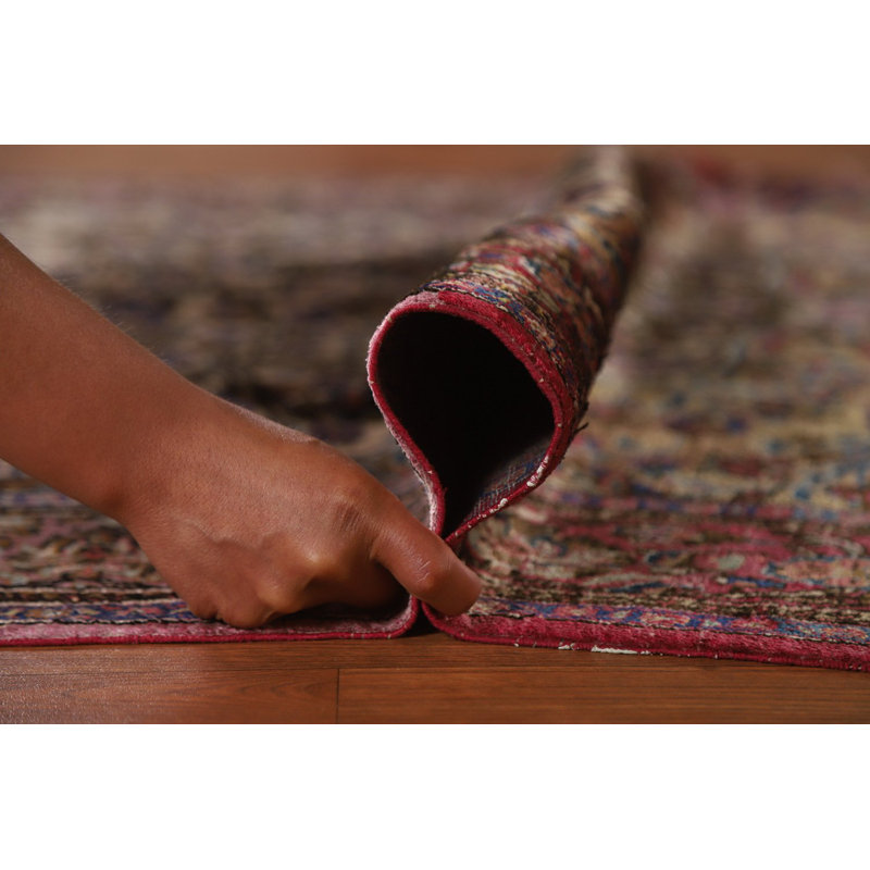 Tapis traditionnel avant teinture végétale pré-1900 4 x 7