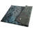 Distressed Moroccan Trellis Ocean Blue Area Rugs 5' x 7'